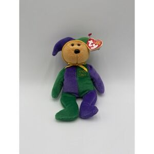 APRIL FOOL‎ 8" Ty Beanie Baby Babies Bear TY